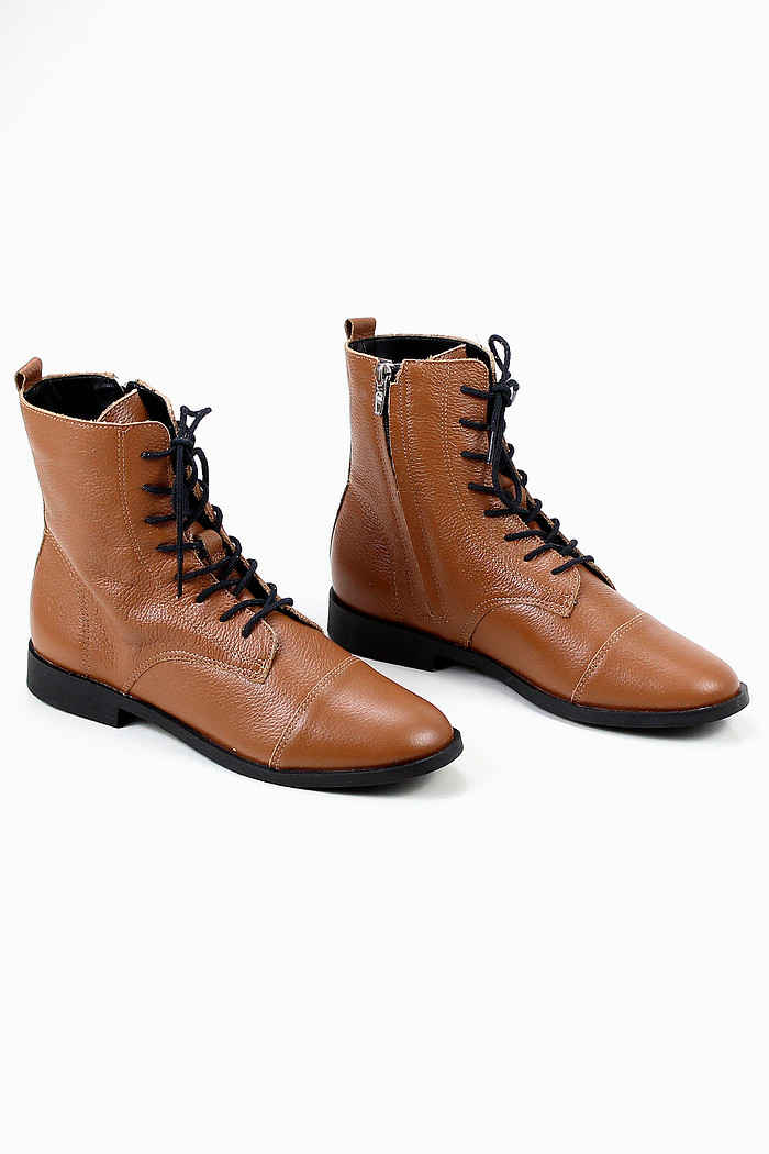 Coturno Lialine em Couro