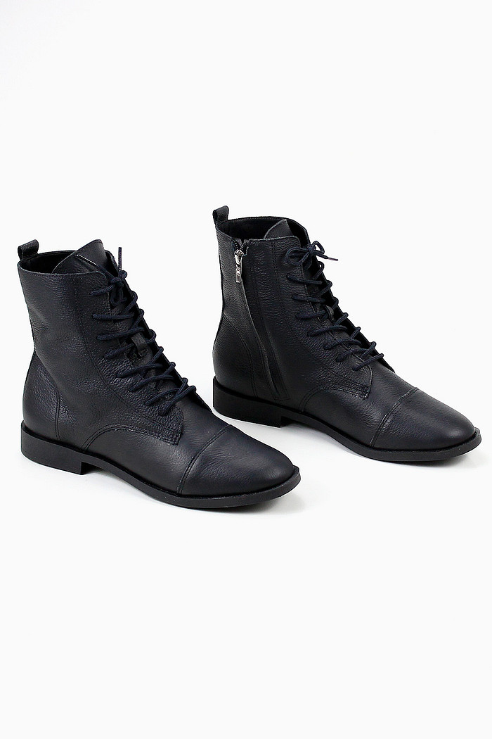 Coturno Lialine em Couro