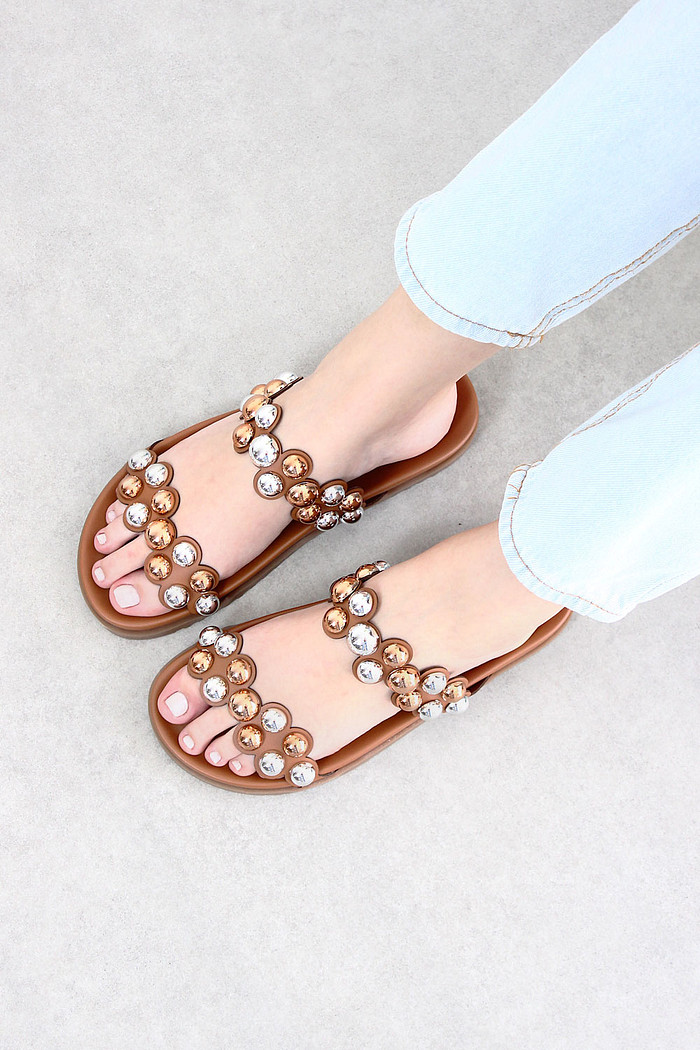 Sandália Birken Lily Mybez com Esferas