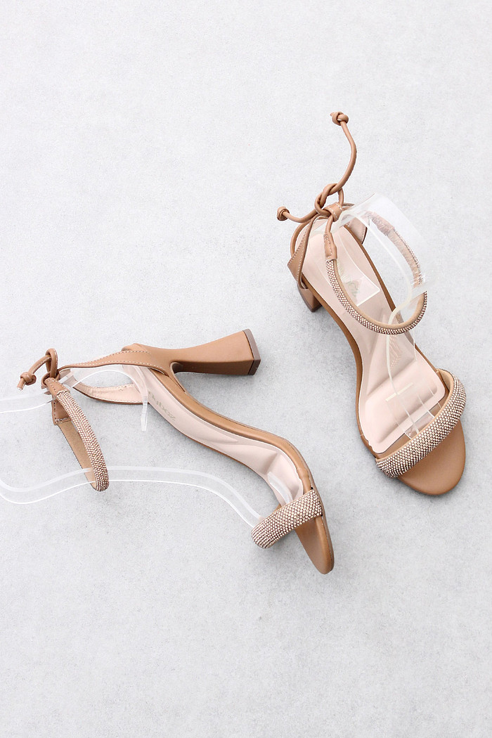 Sandália Mybez Liz com Hotfix e Salto Taça 10cm