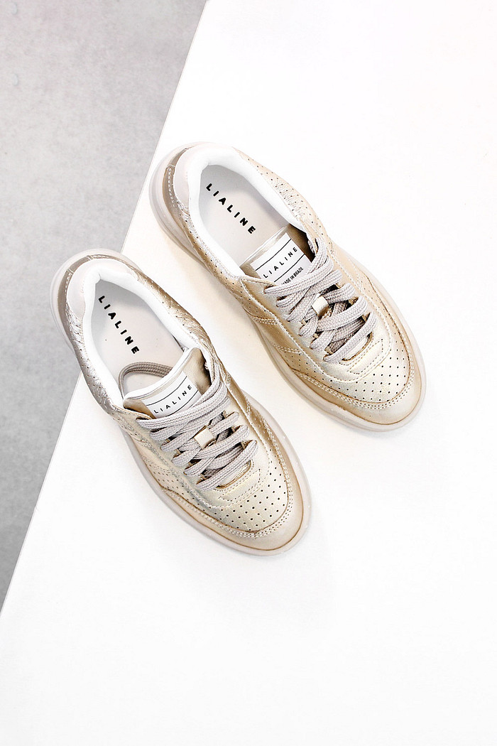 Tênis Feminino Lia Line em Couro