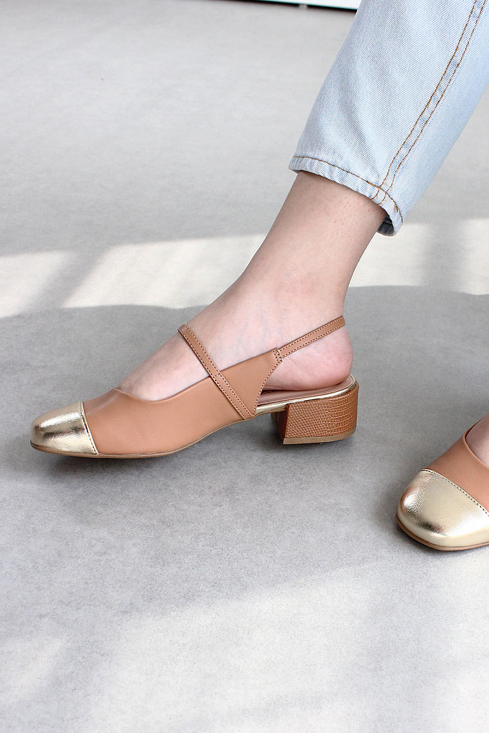 Sapato Slingback Feminino Mybez Thais