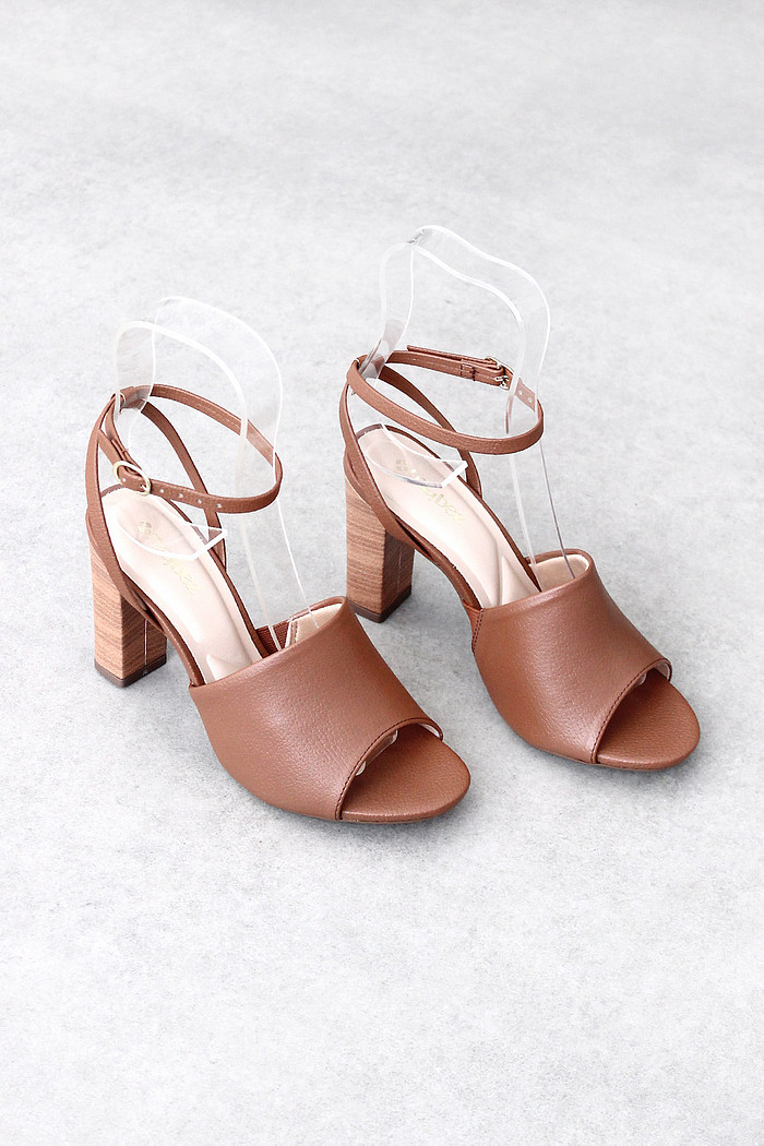 Sandália Ankle Boot Mybez Ana com Elástico e Salto 9,5cm