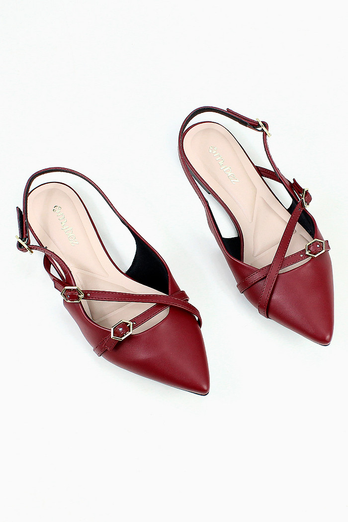 Slingback Mybez Aurora com Bico Fino