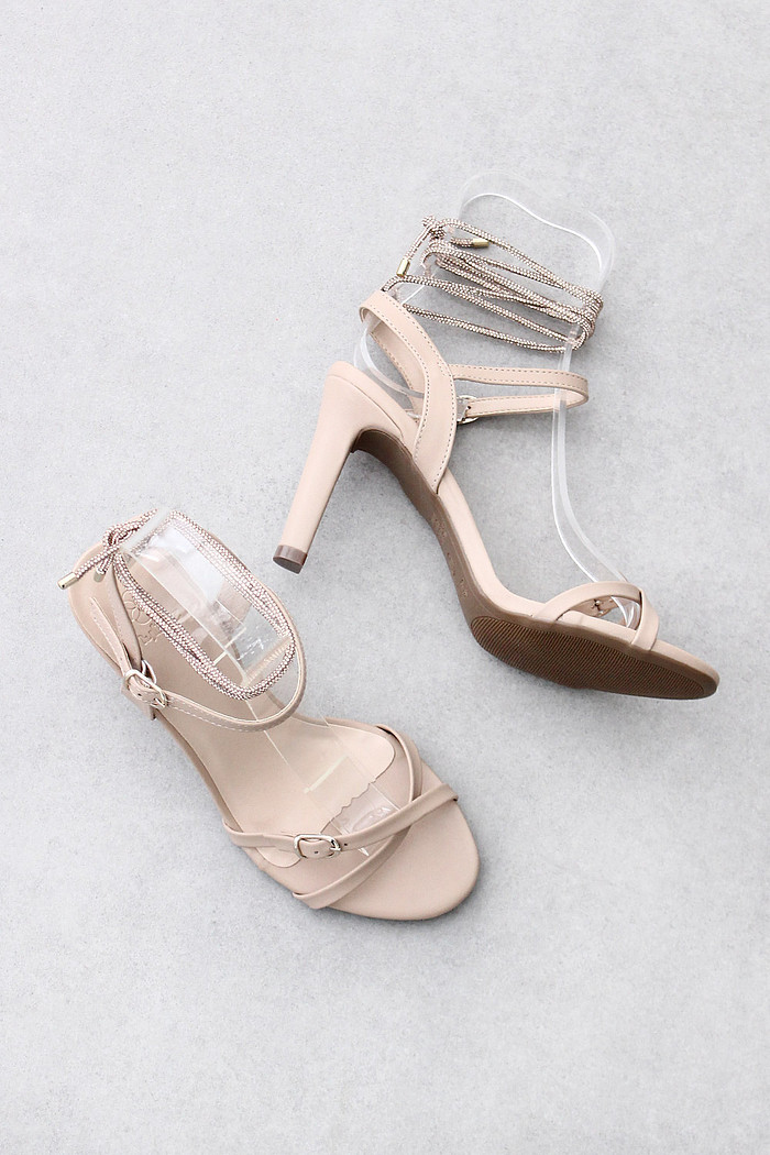 Sandália Mybez Isis com Amarração e Salto 10cm