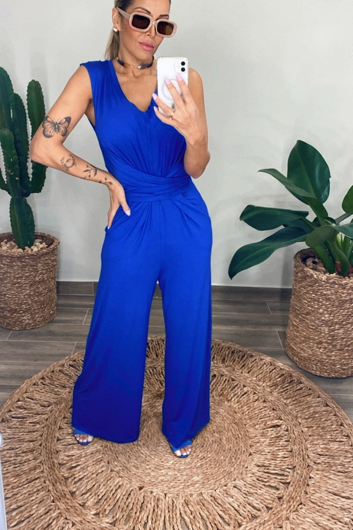 Macacão Francine 2.0 Azul