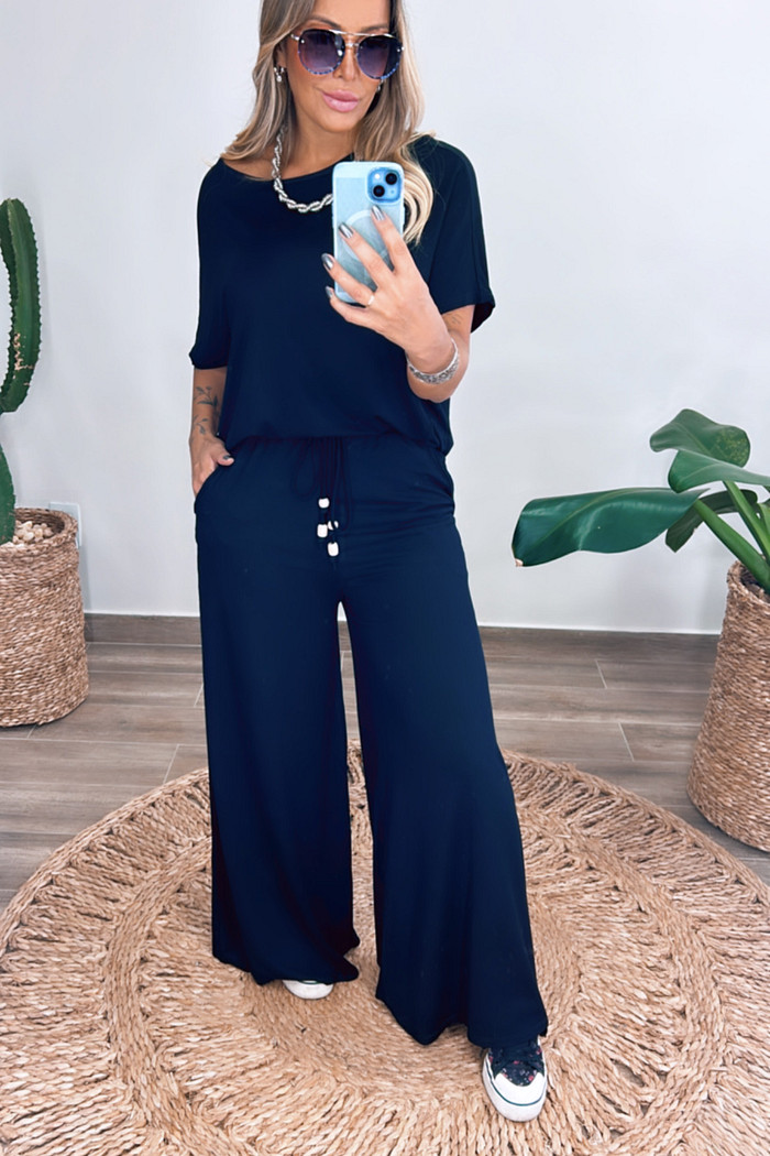 Conjunto em Malha Vicenza Bella Preto