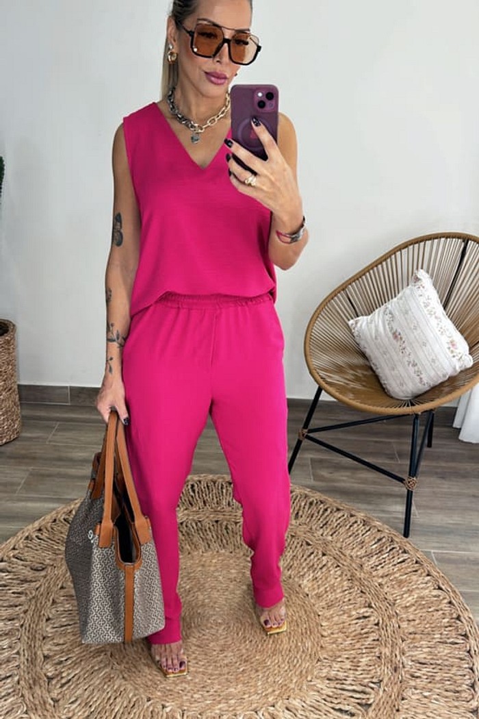 Conjunto Valéria Air Flow pink