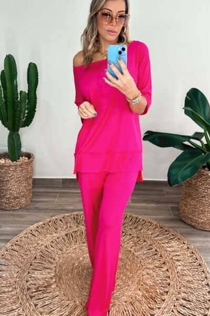 Conjunto Marisa verão pink