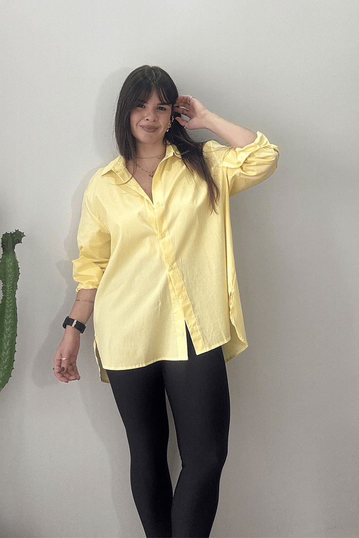 Camisa ampla oversized