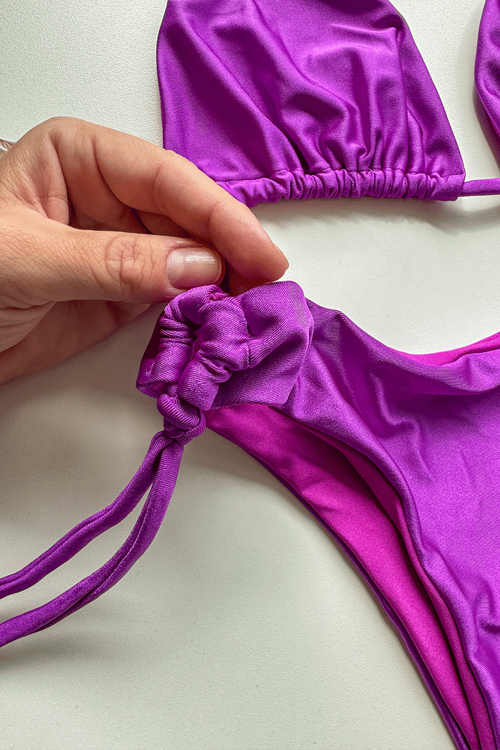 Biquíni Amarrações Roxo