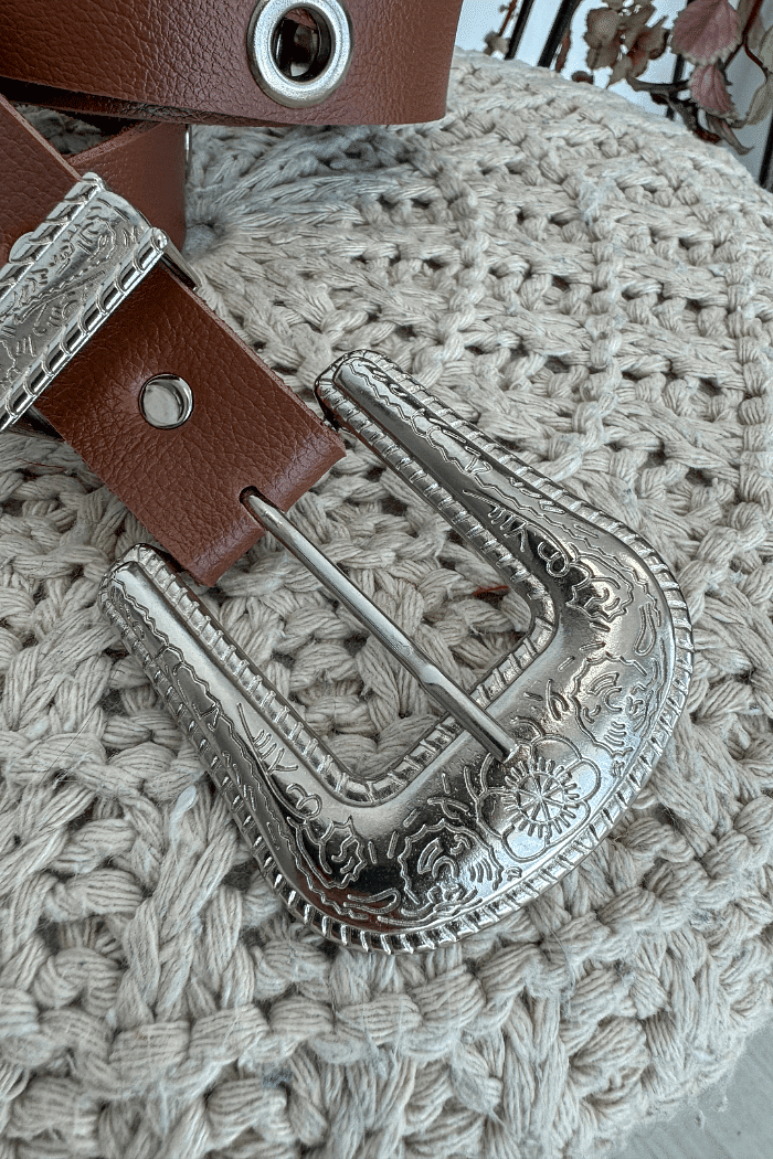 Cinto Ilhós Caramelo