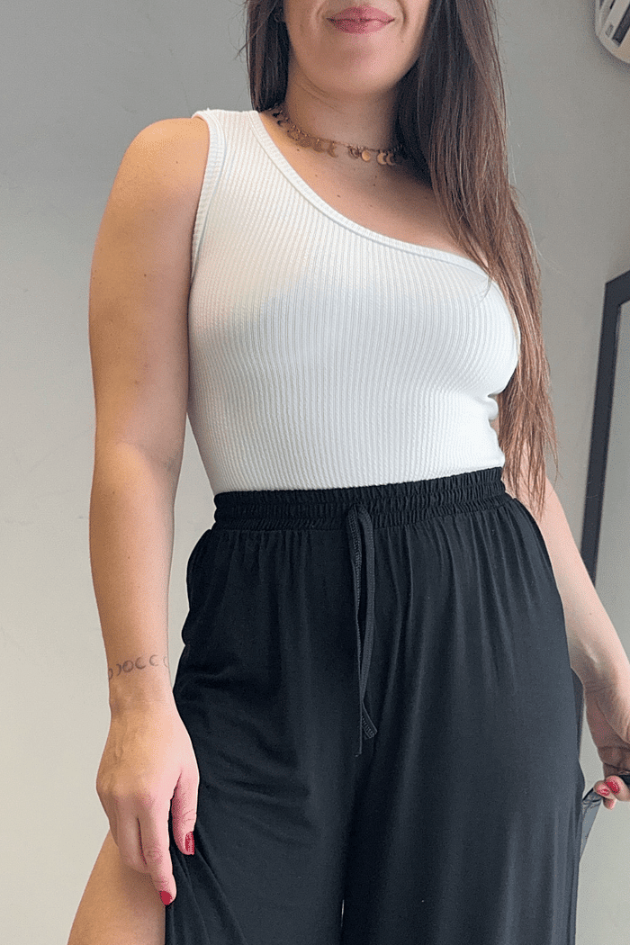 Body Manga Única Off White