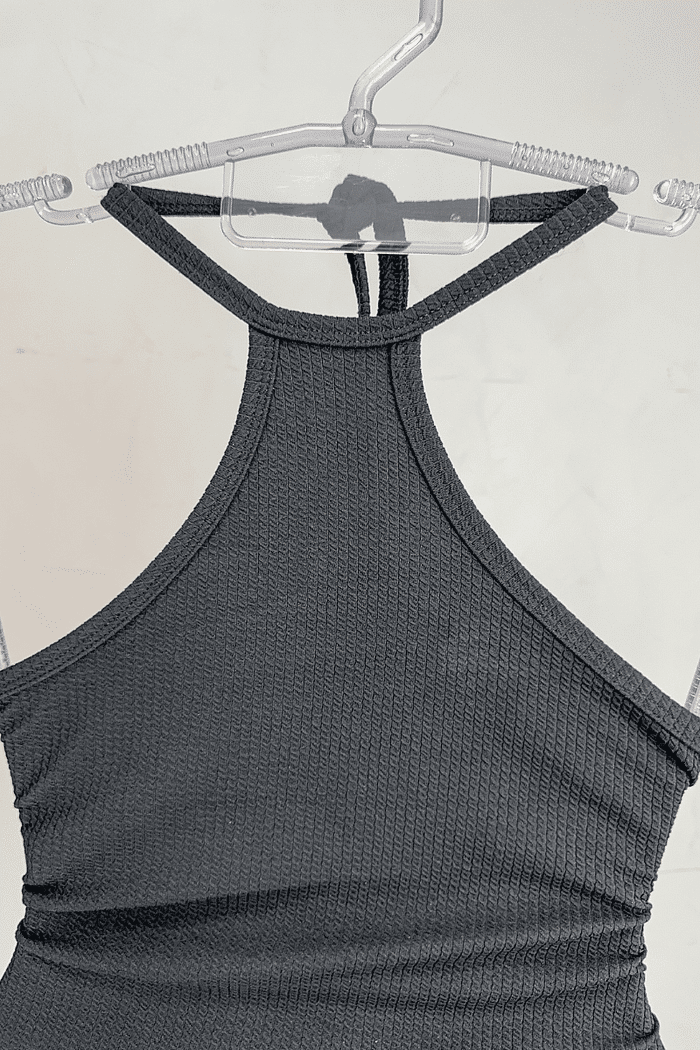 Body frente única Preto