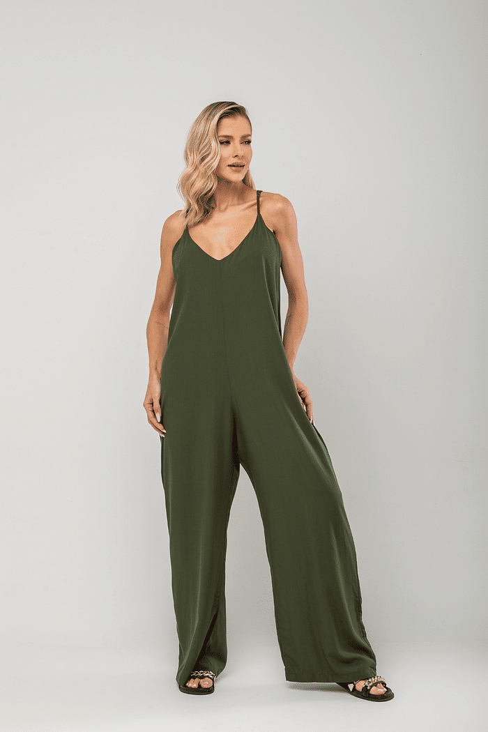 Macacão Jully Verde