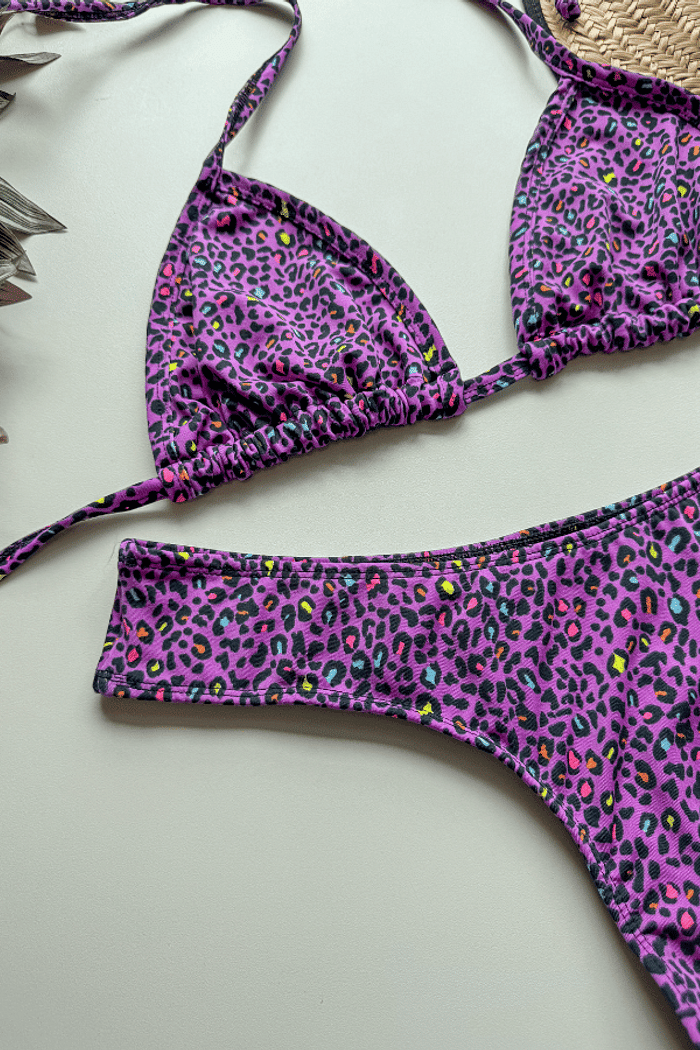 Biquíni Plus Size Asa Delta Fio Estampado