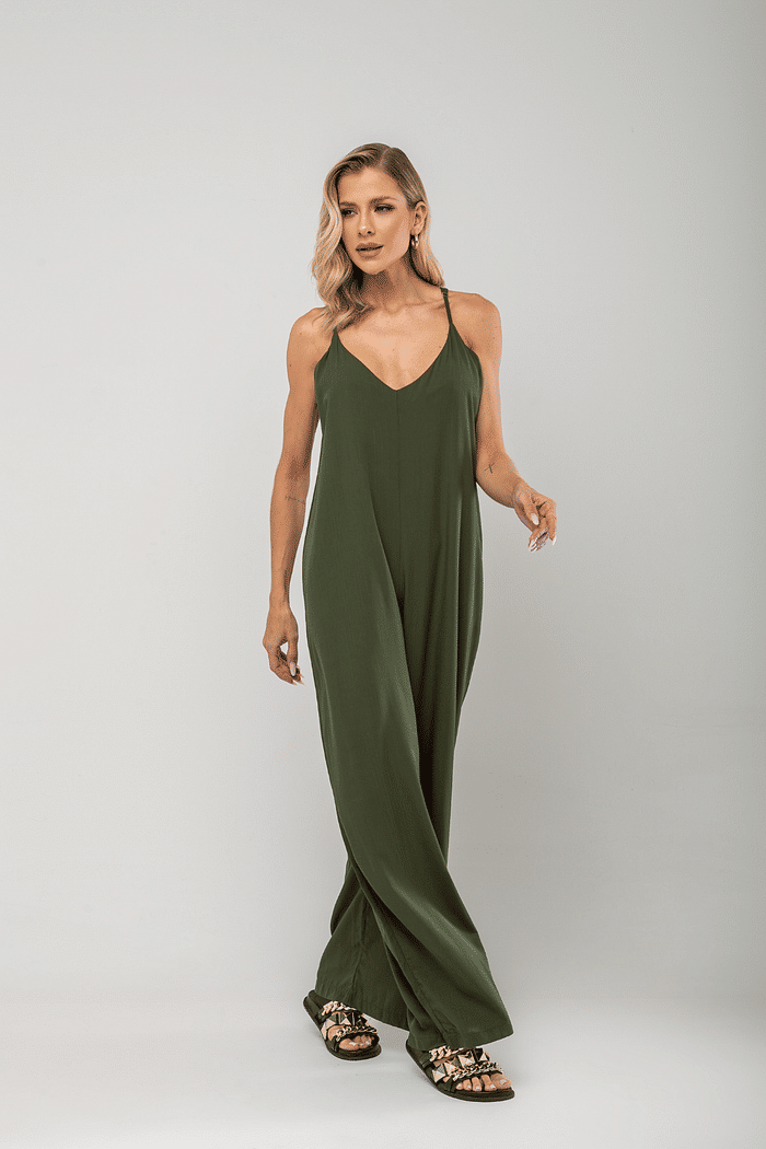 Macacão Jully Verde