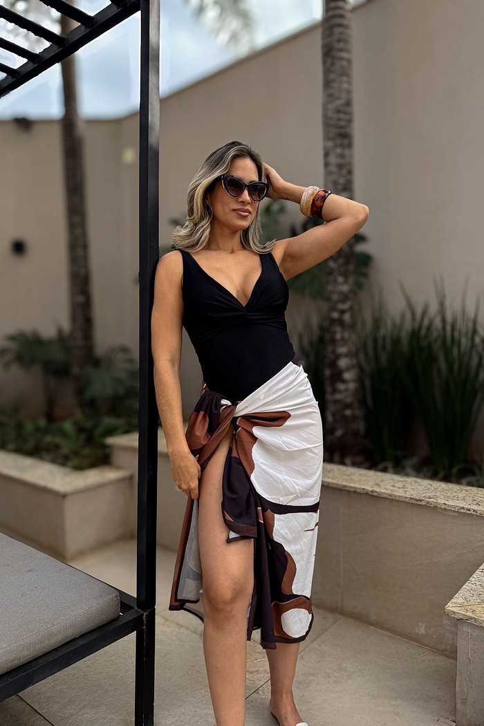 Maiô Marília - Preto