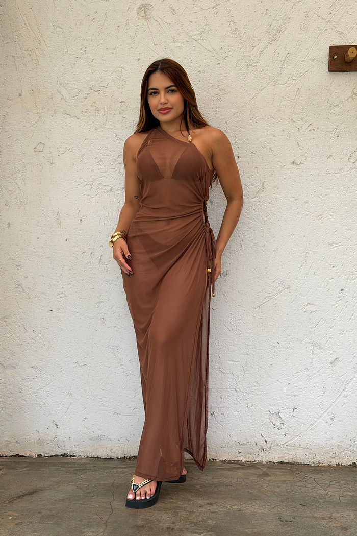 Saída Longa - Marrom