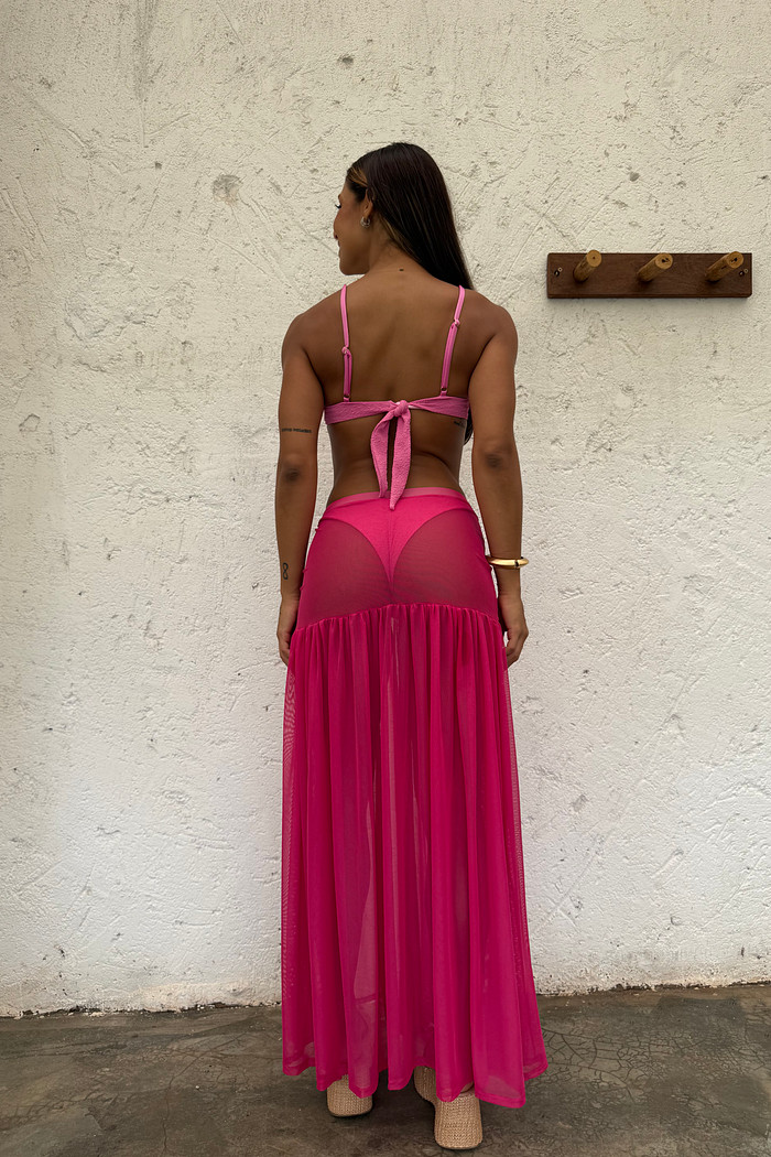 Saia de Tule - Rosa Pink