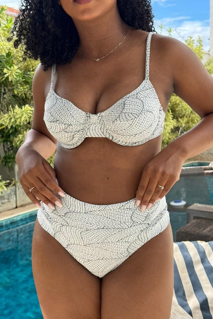 Aro retro com Hot Pants Pala e tranças - Cordone