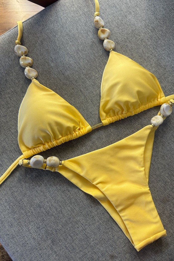 Conjunto Mariah com Pedras Naturais - Pólen