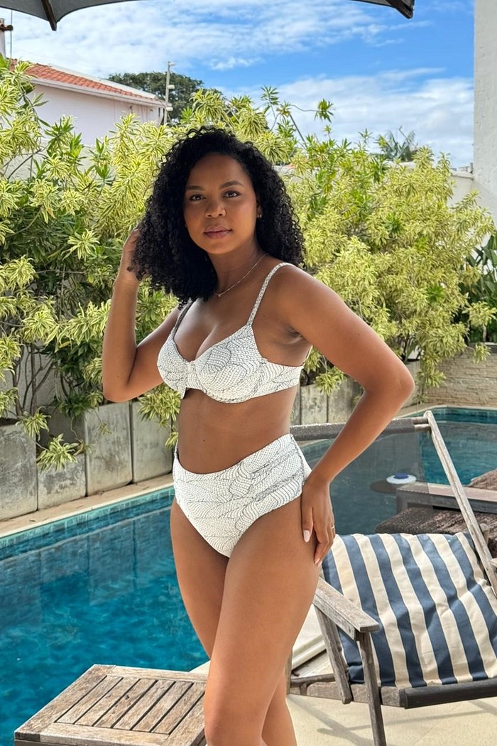 Aro retro com Hot Pants Pala e tranças - Cordone