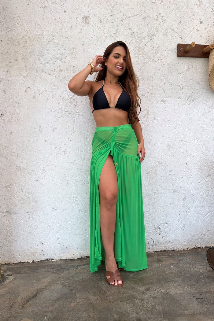 Saia de Tule - Verde