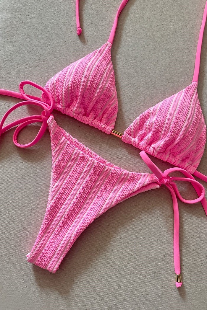 Cortininha com calcinha fio duplo lacinho