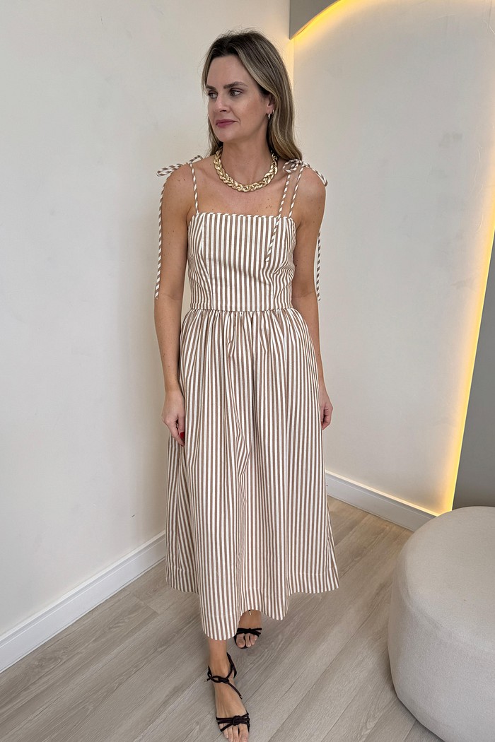 Vestido Listrado Malia