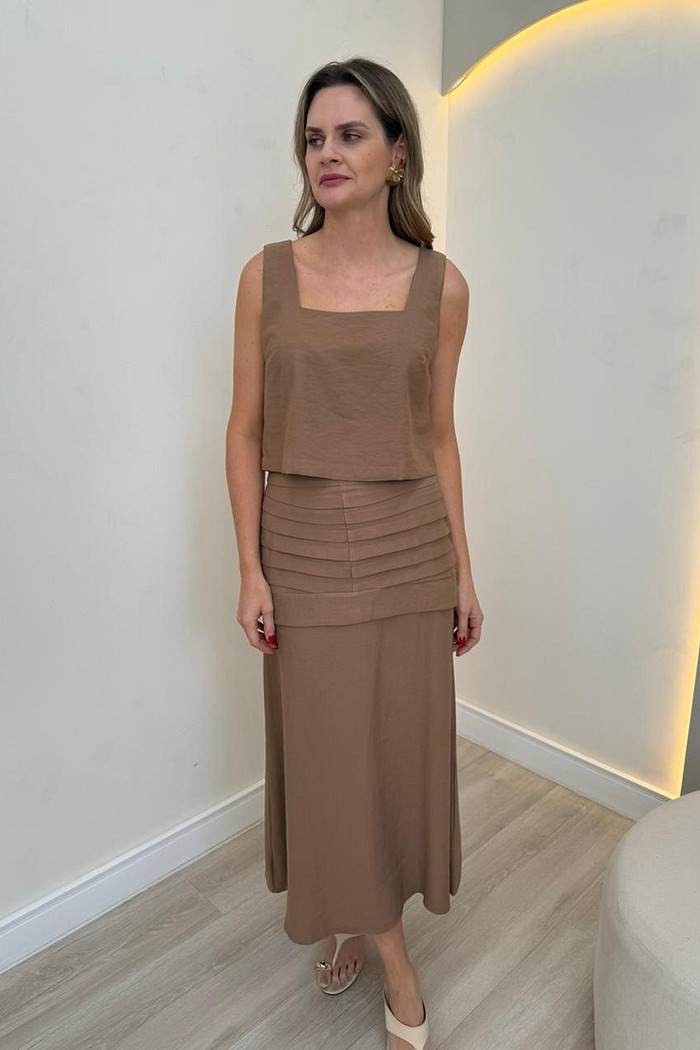 Regata Decote Quadrado Sofia