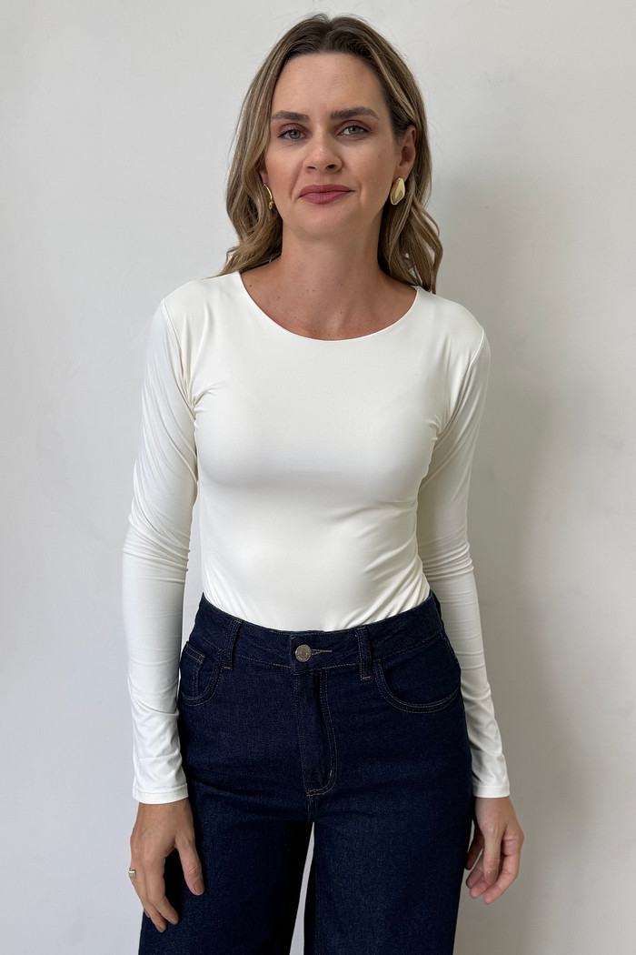 Body decote redondo Lolita