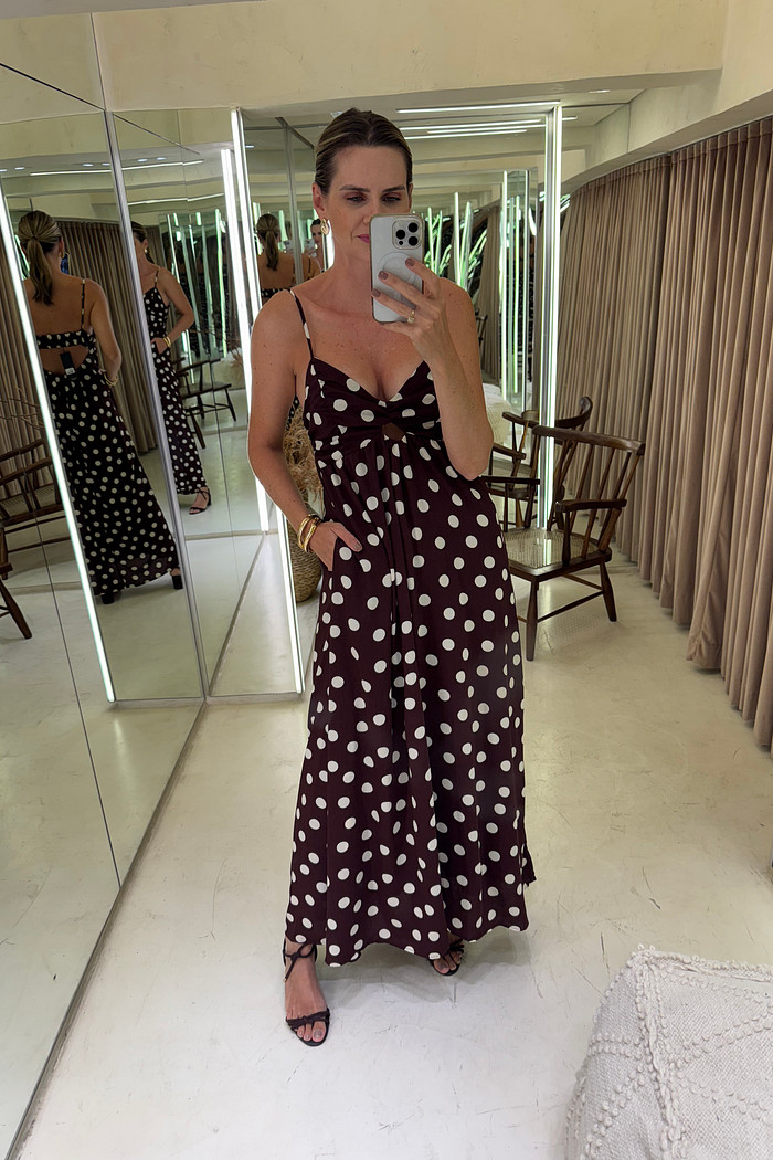 Vestido de Poá Lissa