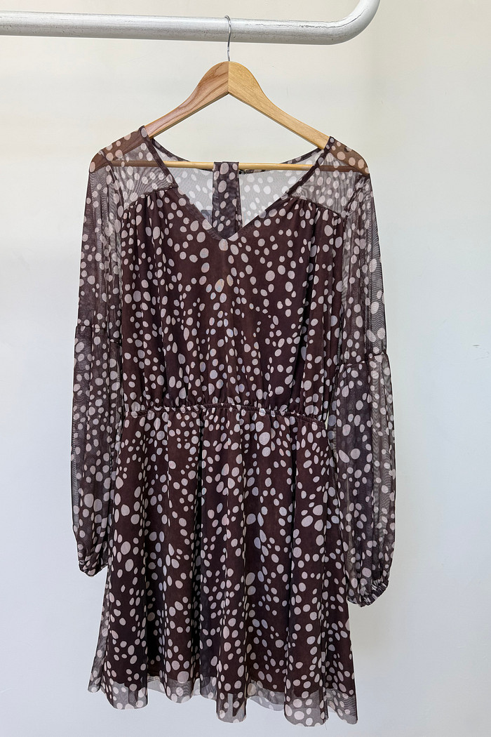Vestido de Poá em Tule Alice