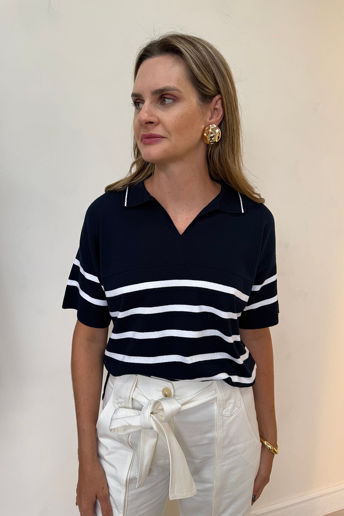 Blusa Polo de Tricot Paola