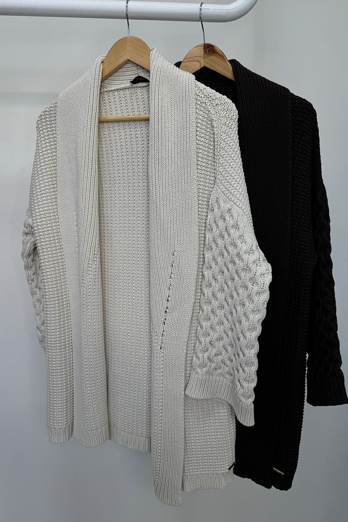 Cardigan em tricot Helen