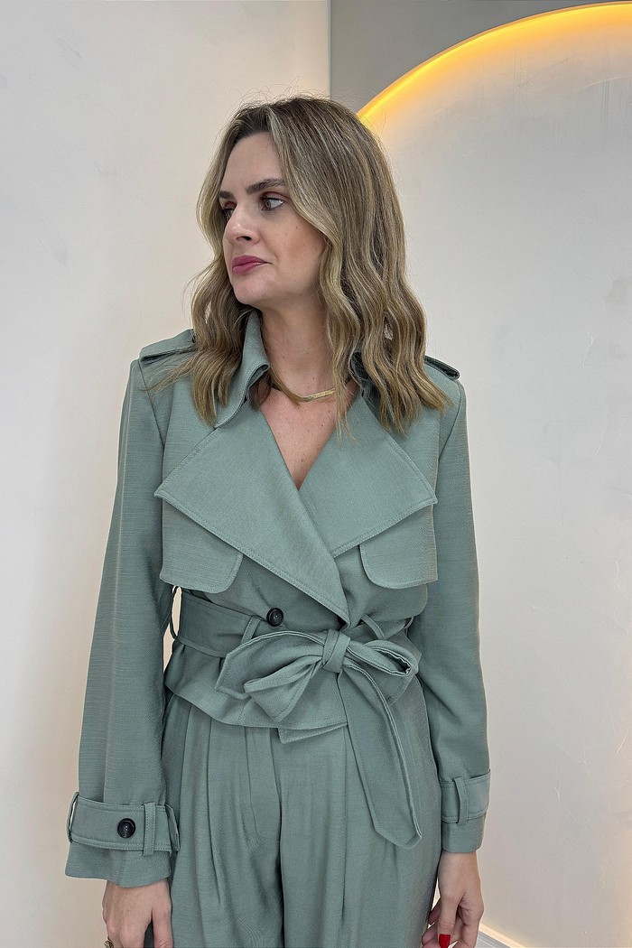 Jaqueta com Faixa Cecilia