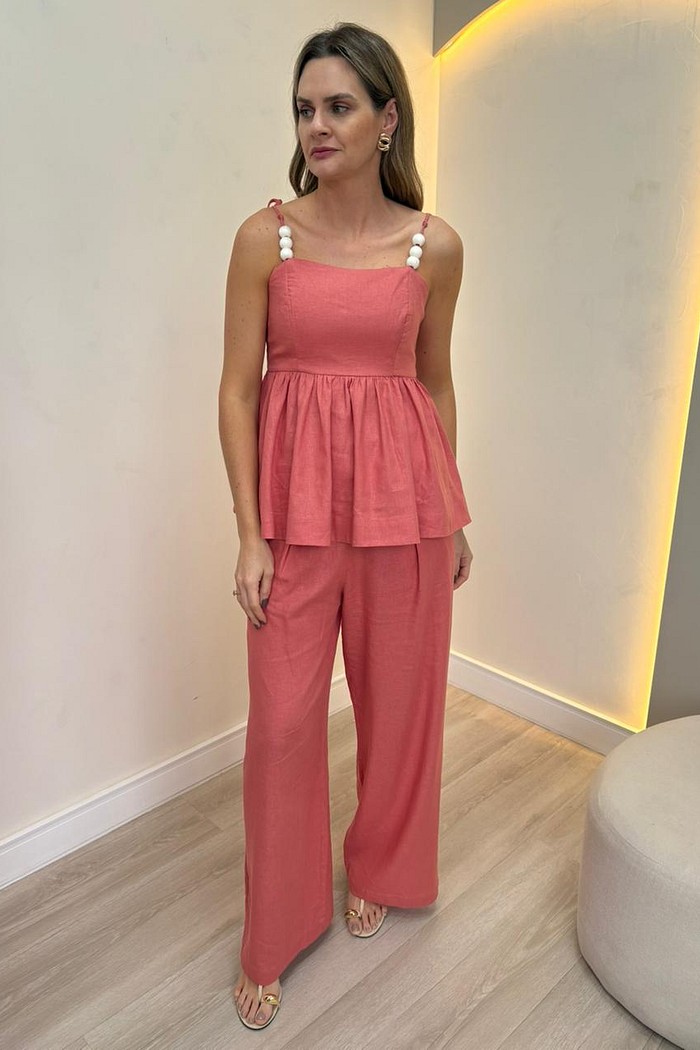 Conjunto de Peplum Babi