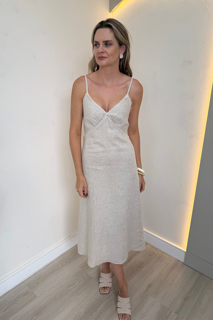 Vestido de Linho Amelia