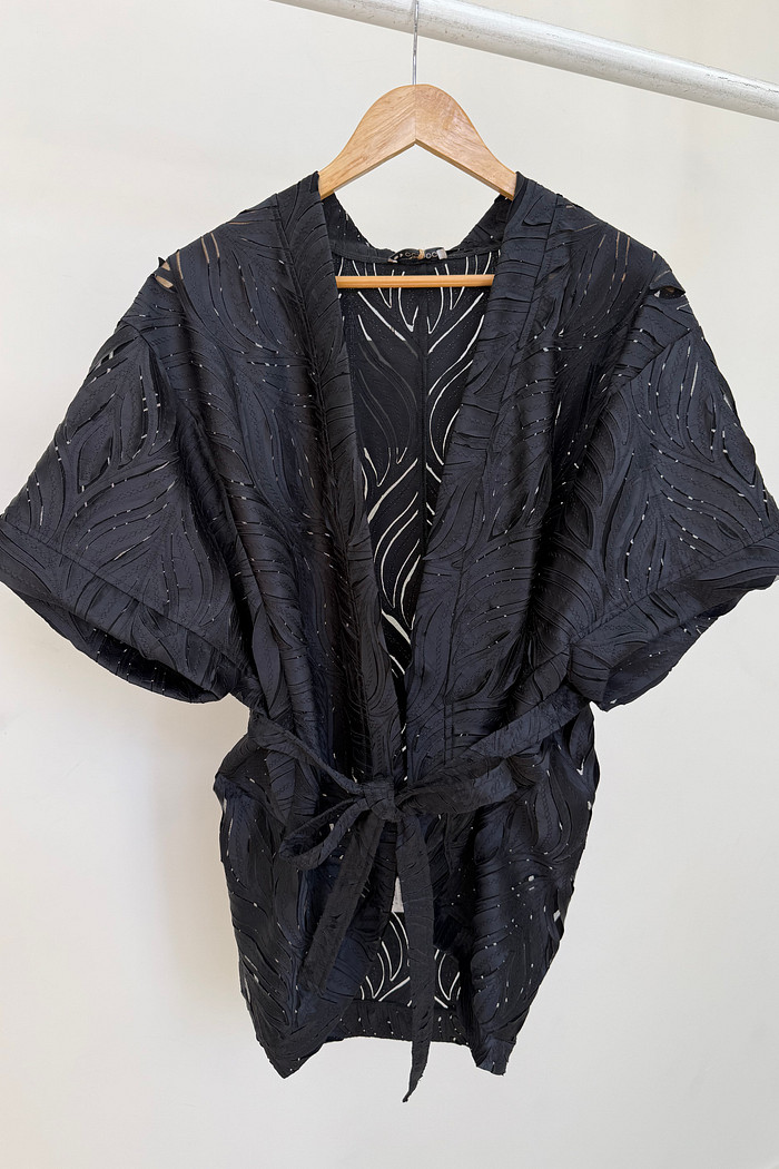 kimono de Tule Bordado Iara