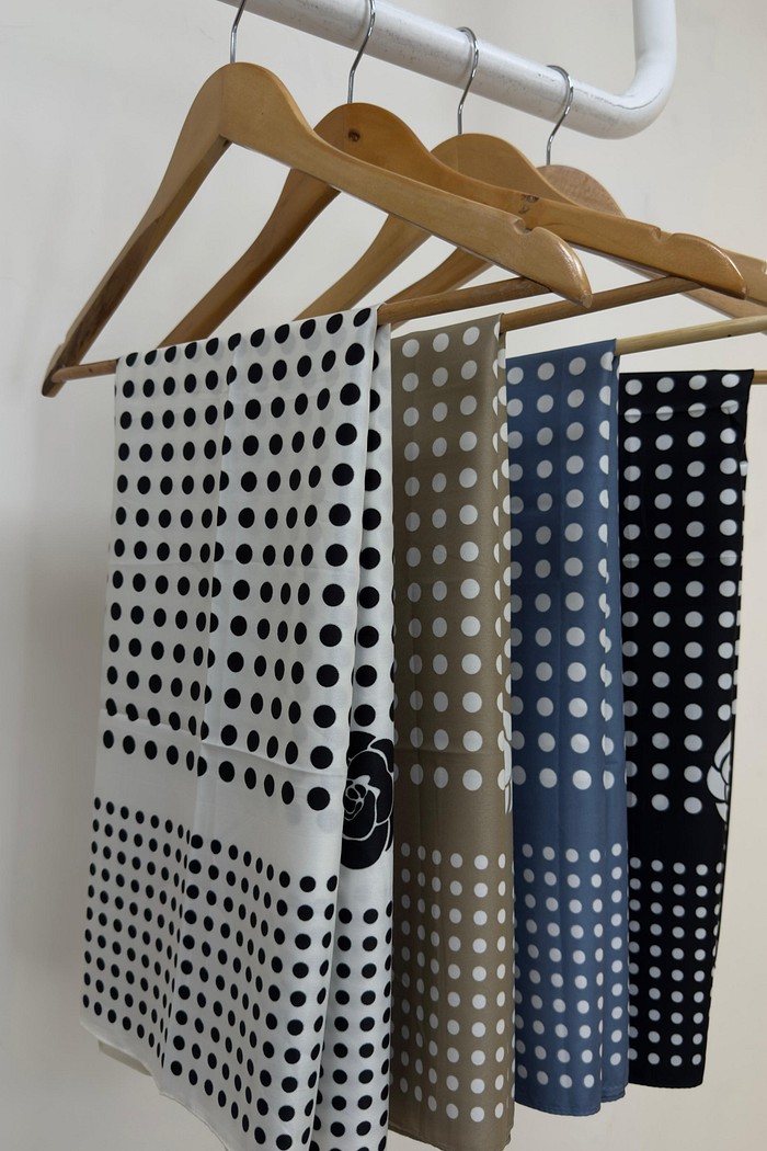 Lenço de Poá Lírio