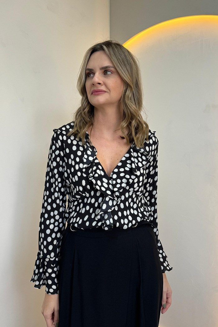 Blusa de Poá Alicia