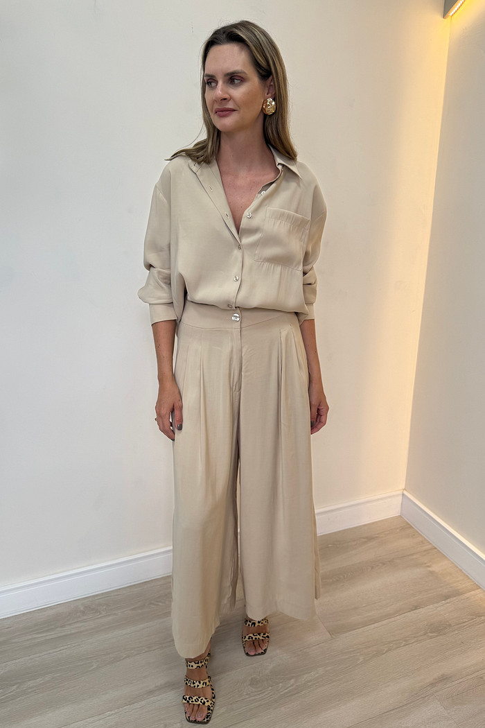 Calça Maxi Pantalona Tabata