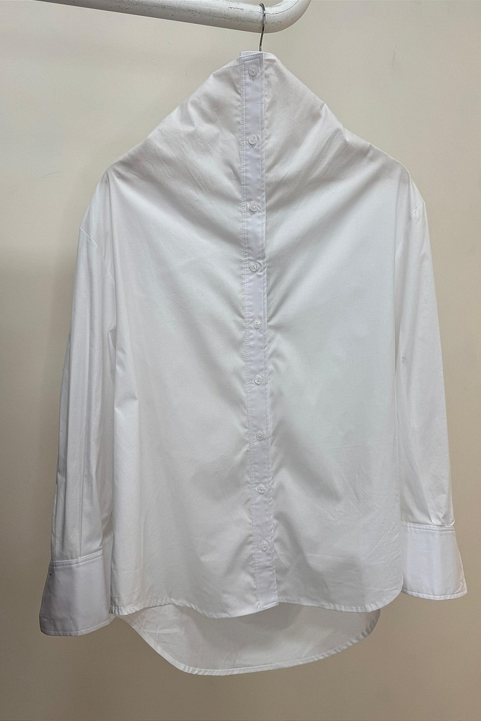 Camisa tricoline Blanca