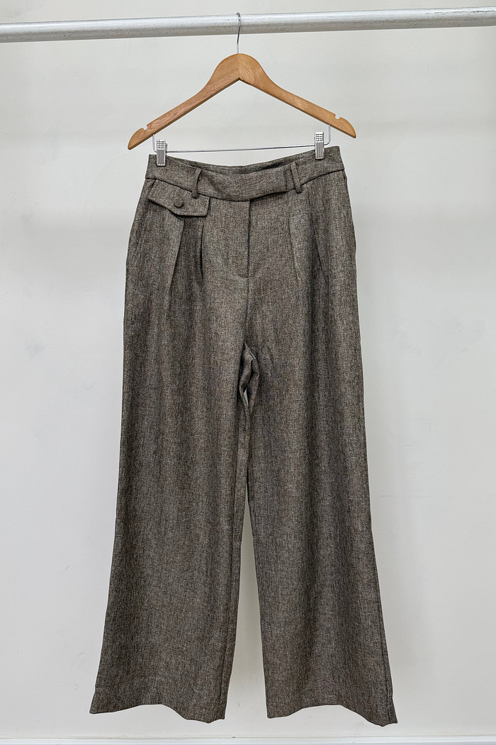 Calça com Pregas Milano