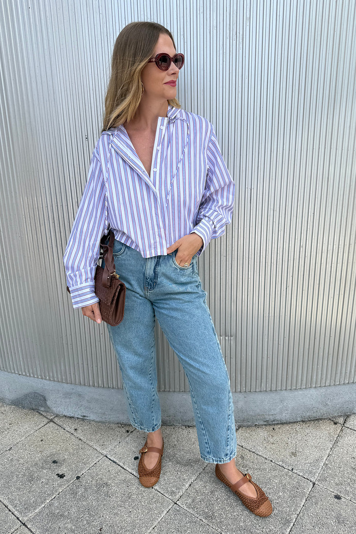 Calça Jeans Cenoura Melissa