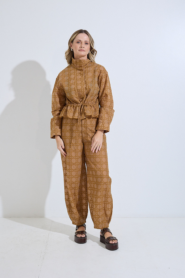 Calça Aladim Bordada Giovanna