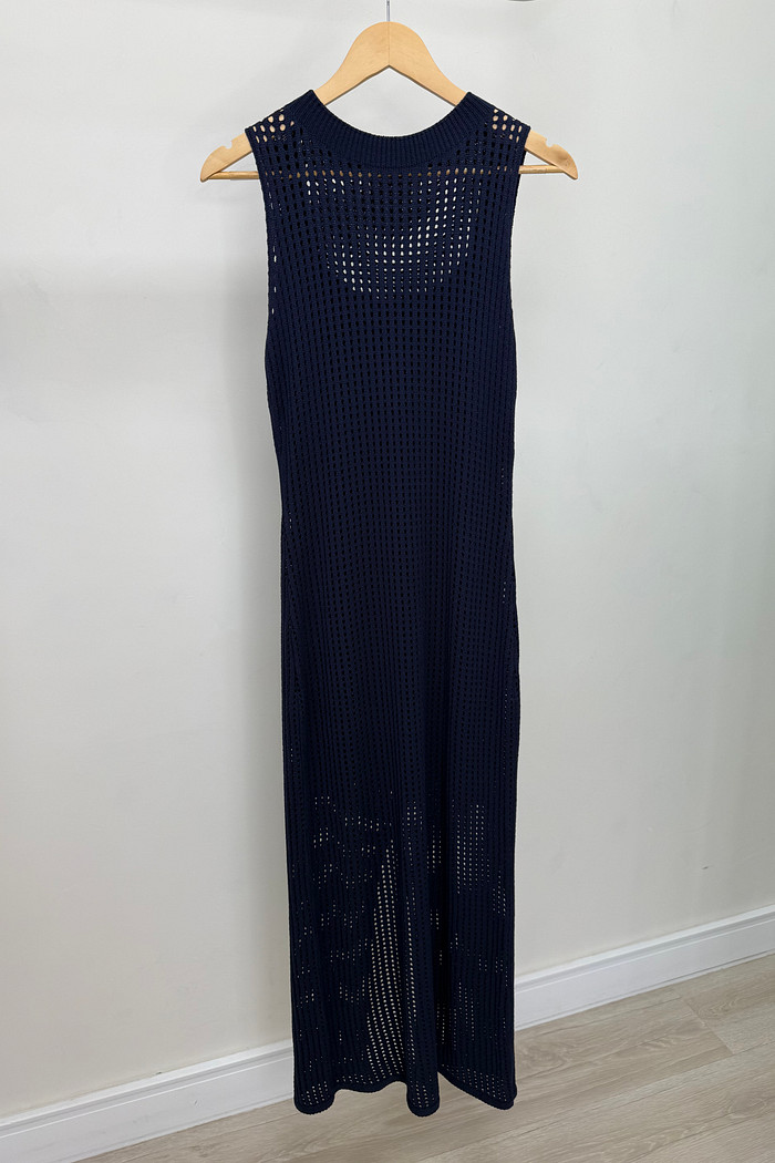 Vestido de Tricot com Fenda Luize