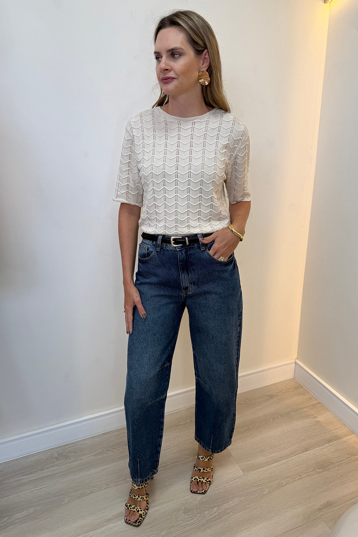 Calça Jeans Denim Olivia