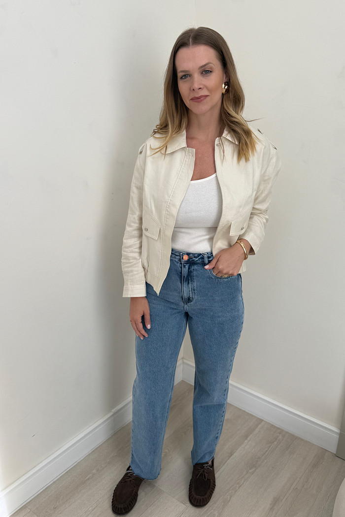 Calça Jeans Reta Livia